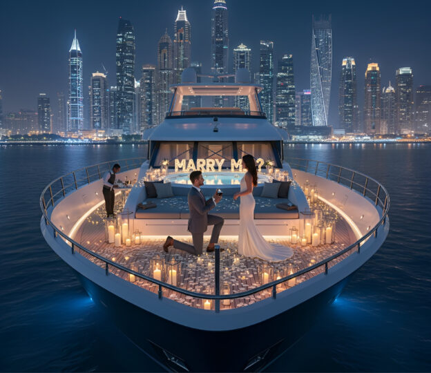 Wedding Anniversary Yacht Trip Dubai